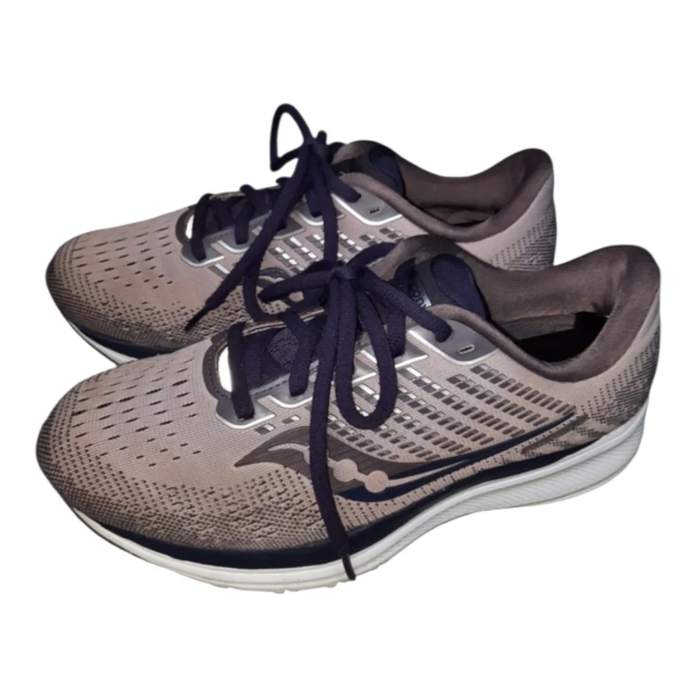 Saucony Ride13 Purple Lilac PWRRUN Running Shoes SZ 7